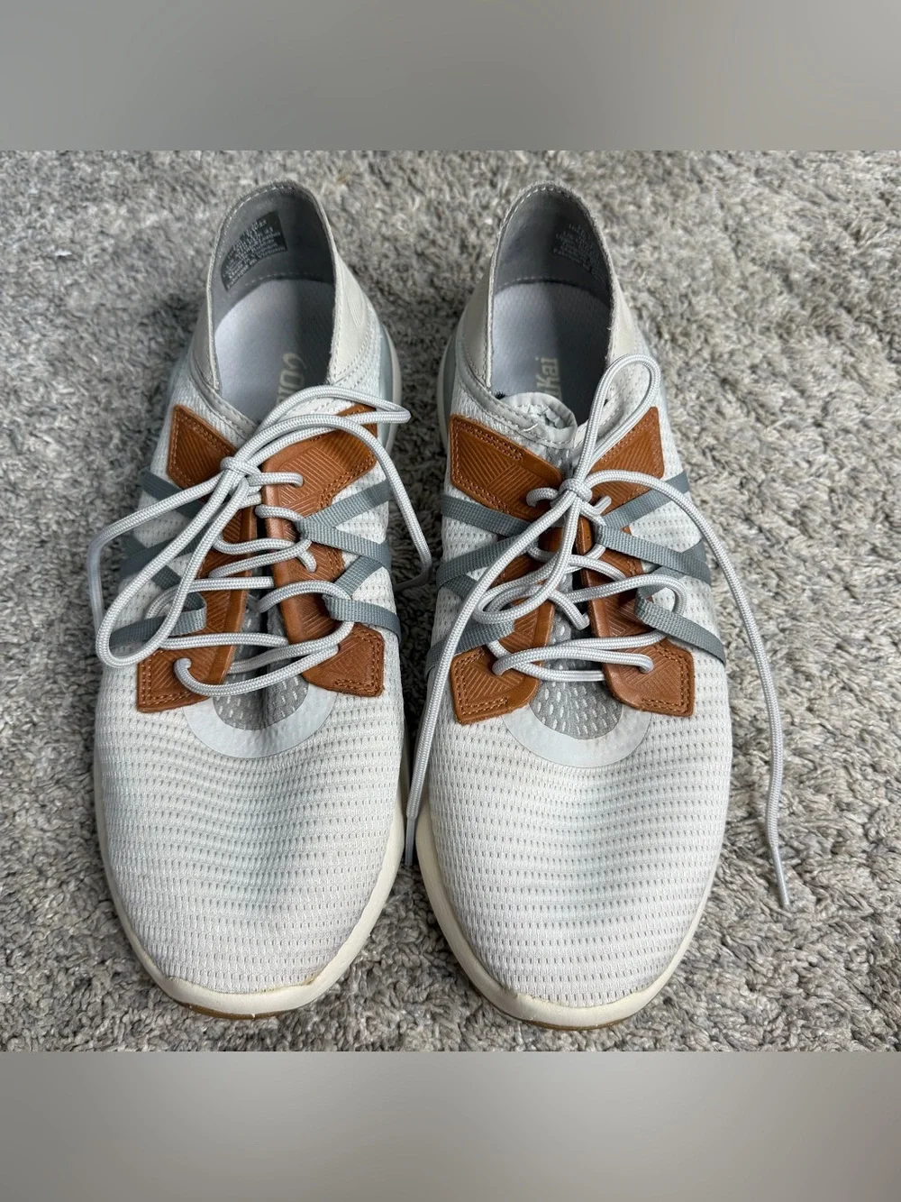 Olukai Men's Mio Li Casual Sneakers 10 gray tennis shoe everyday athletic